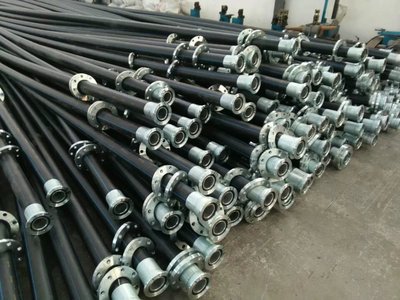 内外卡钢法兰连接1钢丝网骨架管